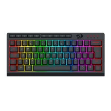 Teclado Gamer Redragon Shiva 61, 60%, RGB, ABNT2, Preto, K522-RGB-PT
