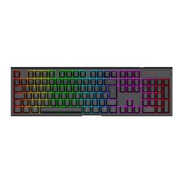 Teclado Mecanico Redragon Argo, RGB, ABNT2, Switch Marrom, Preto, K670-RGB-PT-BROWN