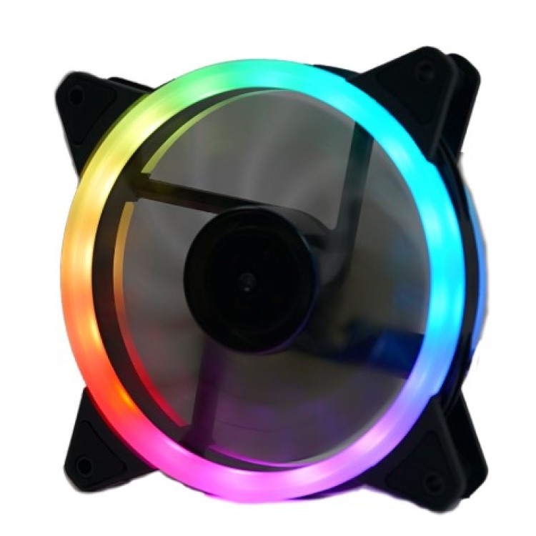 Kit Fan com 3 Unidades Redragon GC-F011, RGB, 120mm, Com Controladora