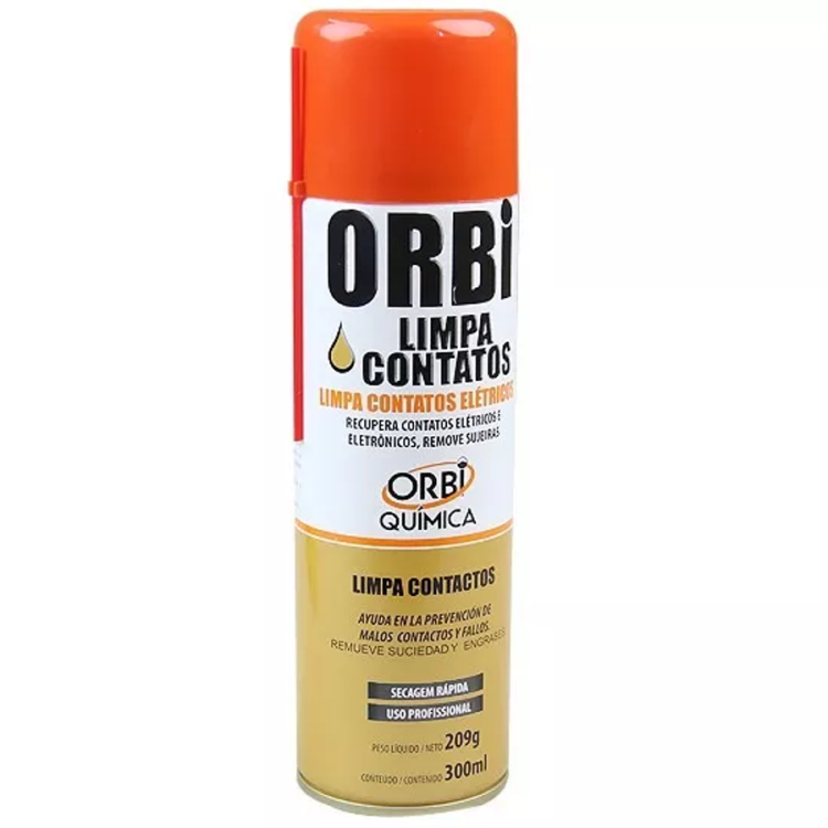 Limpa Contato Alta Performance 300ml / 209g - Orbi 
