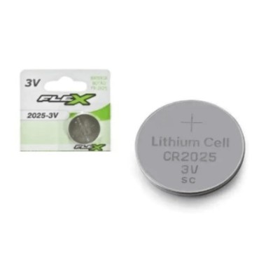 Pilha Bateria Flex lithium CR-2025 3v