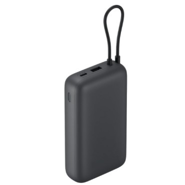 Carregador portátil Xiaomi 22,5 W Power Bank 20000mah Cinza Escuro