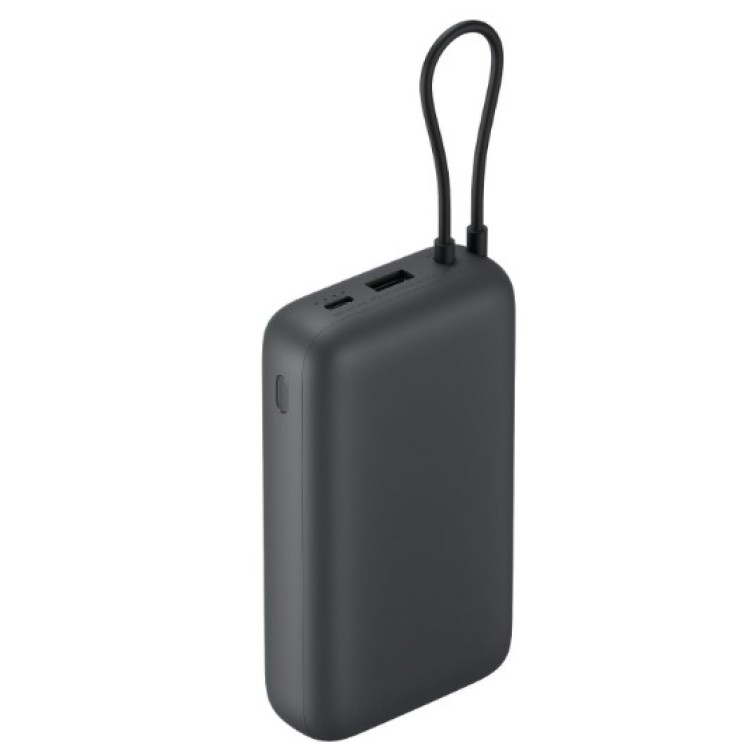 Carregador portátil Xiaomi 22,5 W Power Bank 20000mah Cinza Escuro