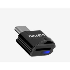Leitor de Cartao Mini Hiksemi MicroSD USB 3.2 Preto - HS-HUB-CR01 MINI