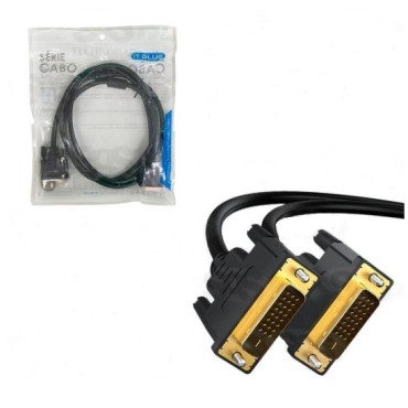 Cabo DVI Para DVI (24+1) 1.8 Metros It-Blue LE-6635