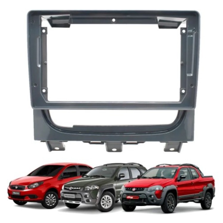 Moldura Joker 9 Pol Fiat Palio Weekend Siena Strada Adve 2013/2019