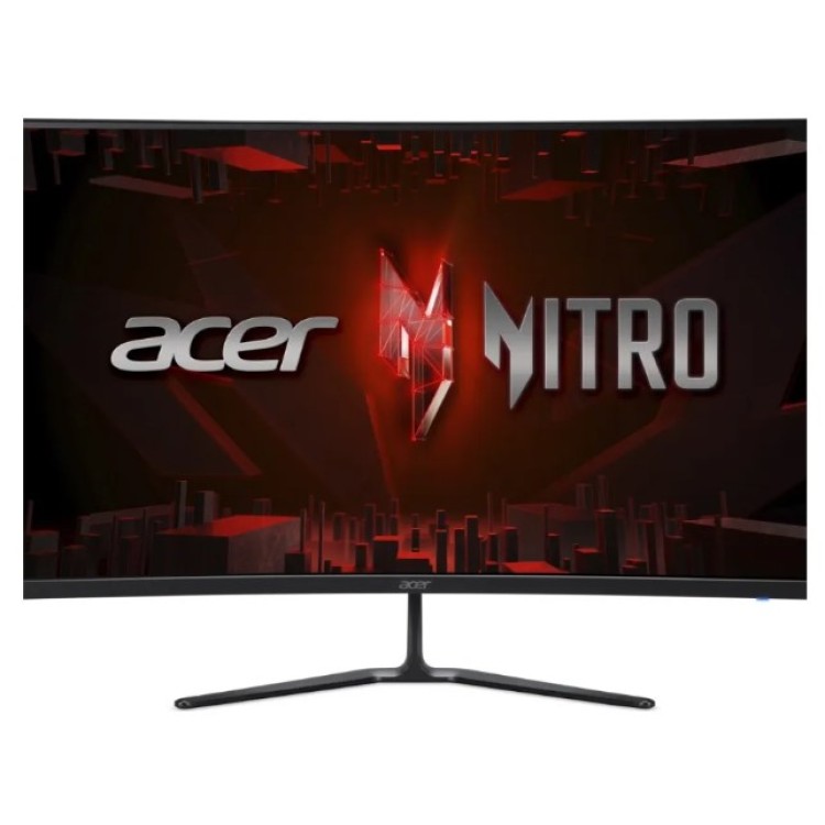 Monitor Gamer Acer Nitro 31.5" Ed320q X2 Curvo FHD 240 Hz 1ms Hdmi Zero Frame Preto