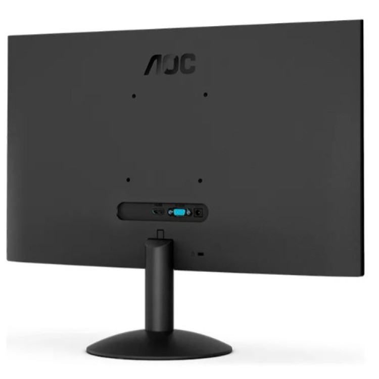 Monitor Aoc 23,8 Led Full-hd, 100hz, 1ms, Vesa - 24b30hm2 Cor Preto