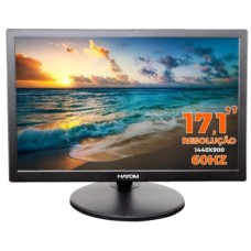 Monitor Hayom Mo6004 Widescreen 17.1 Preto 100v/240v