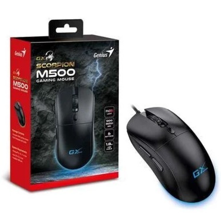 Mouse Gamer Genius Scorpion M500