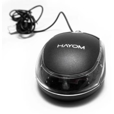 Mouse Com Fio Usb 1200dpi Hayom Modelo Mu2914 Cor Preto