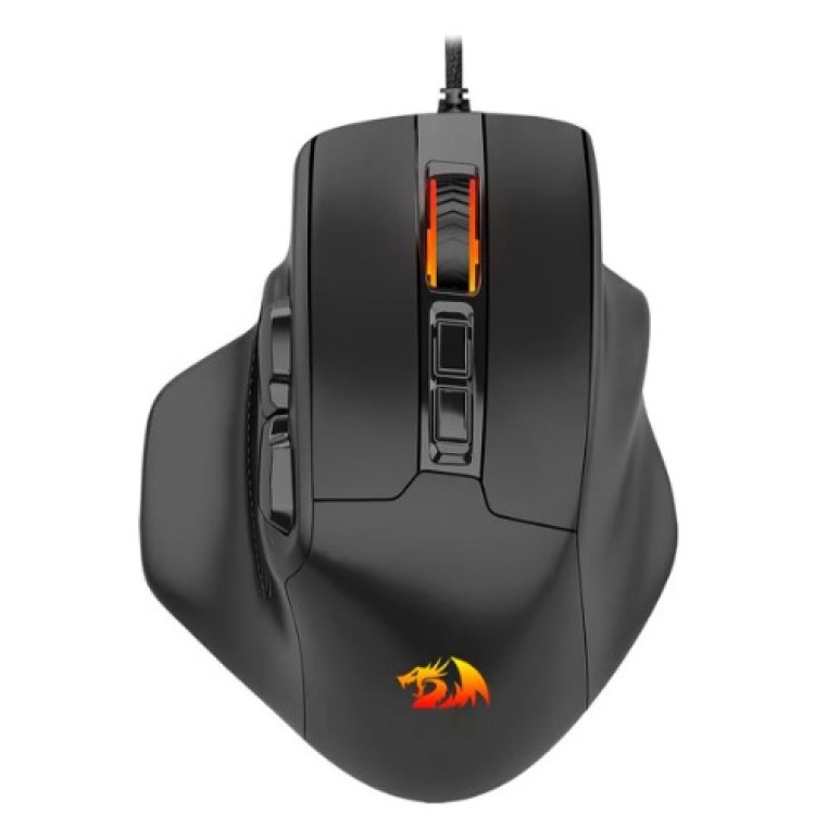 Mouse Gamer Redragon Bullseye Pro Rgb Sem Fio 26000dpi Preto