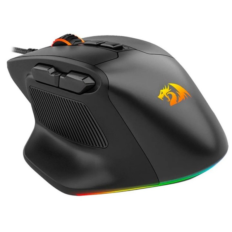 Mouse Gamer Redragon Bullseye Pro Rgb Sem Fio 26000dpi Preto