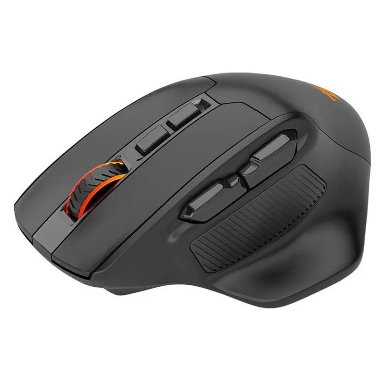 Mouse Gamer Redragon Bullseye Pro Rgb Sem Fio 26000dpi Preto
