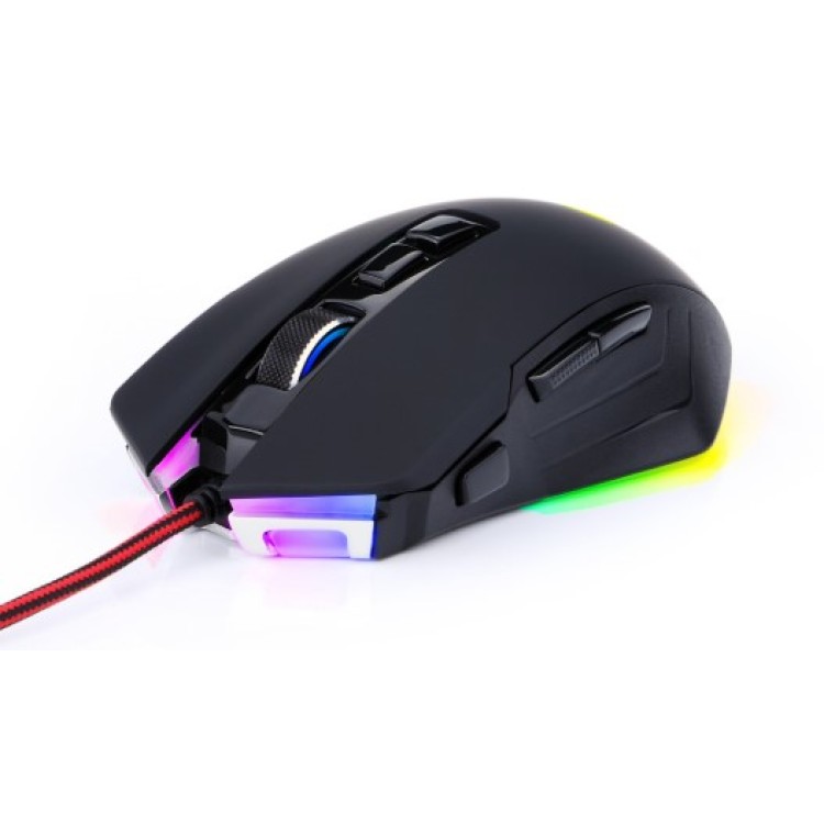 Mouse Gamer Redragon Dagger 2 RGB, 5000 DPI, 7 Botões, Black, M715RGB-1