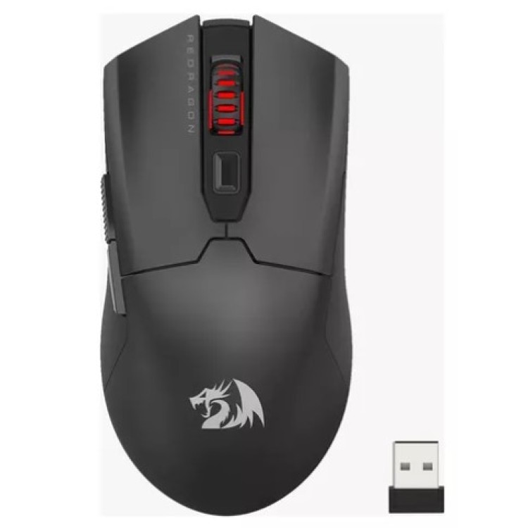 Mouse Gamer Redragon Fyzu Pro Wireless M995-Pro Preto