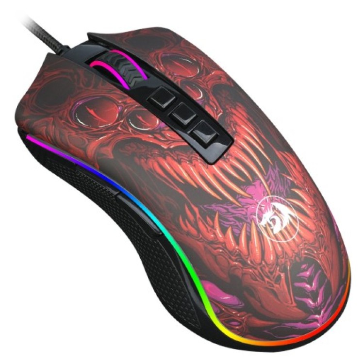 Mouse Gamer Redragon Infernal RYU, 16000 DPI, 8 Botões, RGB, ID711