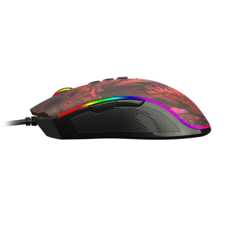 Mouse Gamer Redragon Infernal RYU, 16000 DPI, 8 Botões, RGB, ID711