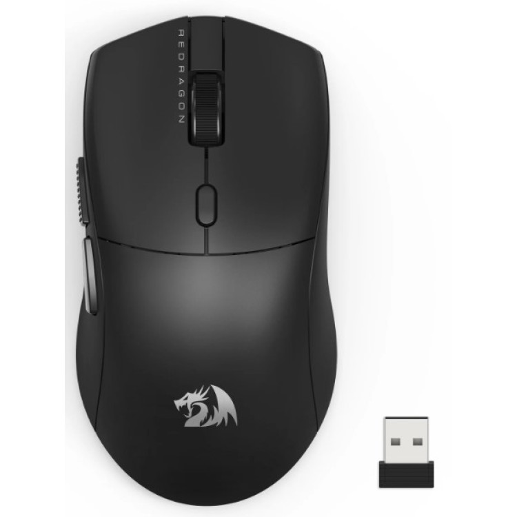 Mouse Gamer Redragon Neva Pro M815-PRO – Ultraleve 54g, Sensor PAW3395, 26000 DPI, Wireless, Bluetooth e USB-C