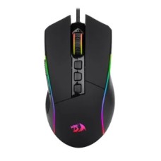 Mouse Gamer Redragon Plank, Com Fio, RGB, 16000 DPI, 9 Botões, Black - M812-RGB