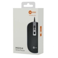 Mouse Lecoo Preto - Ms104