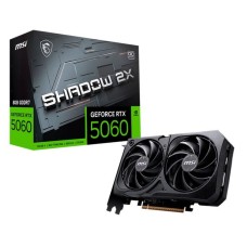 Placa de Video MSI GeForce RTX 5060 Shadow 2X OC, 8GB, GDDR7, 128-bit
