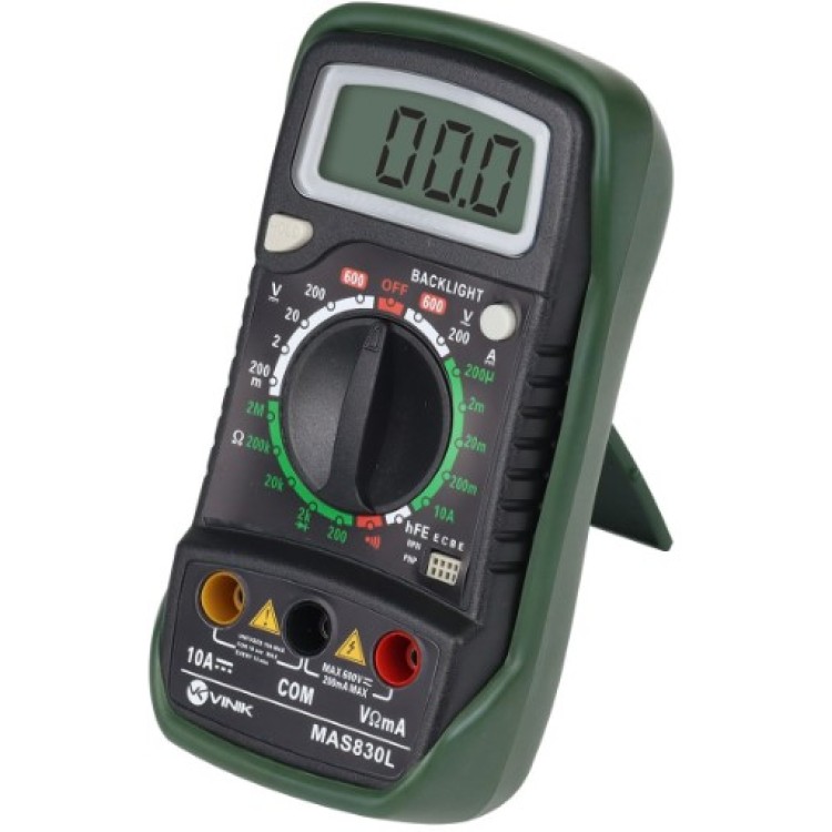 Multimetro Digital Vinik Com Data Hold 4 Digitos - Mas830L