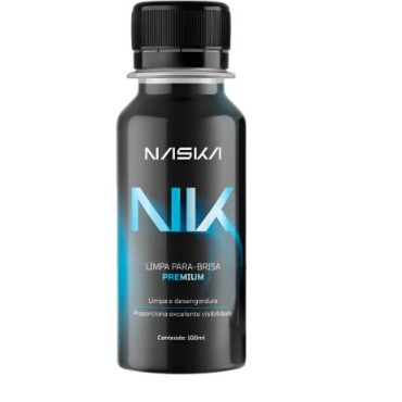 Aditivo Limpa Vidro Tira Mancha Para-brisa Fluido Limpeza Naska 100ml