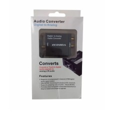 Conversor Áudio Óptico Digital para RCA Analógico audio converter