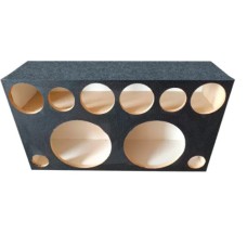 Caixa rpl Vazia 2 Alto Falantes 12" + 4 Cornetas + 2 Tweeter 