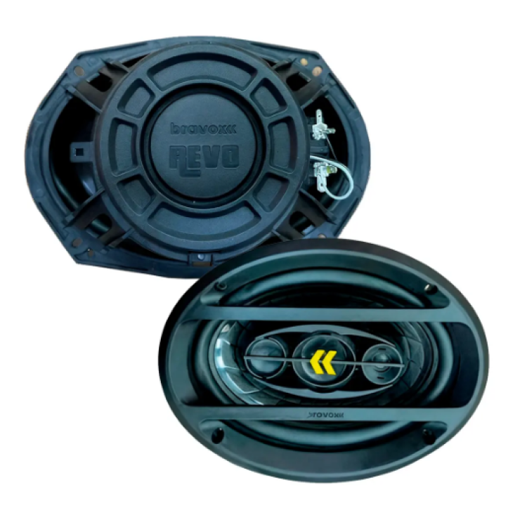 Par de Alto Falantes Traxial Bravox Revo 6X9 Polegadas 200w Rms Som Automotivo. Par de Alto Falantes Traxial Bravox Revo 6X9 Polegadas 200w Rms Som Automotivo.