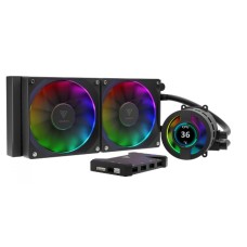 Water Cooler Gamdias Chione P3-240U, ARGB, 240mm, Display LCD, Intel-AMD
