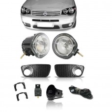 Kit Farol de Milha Palio Celebration Com molduras cromadas