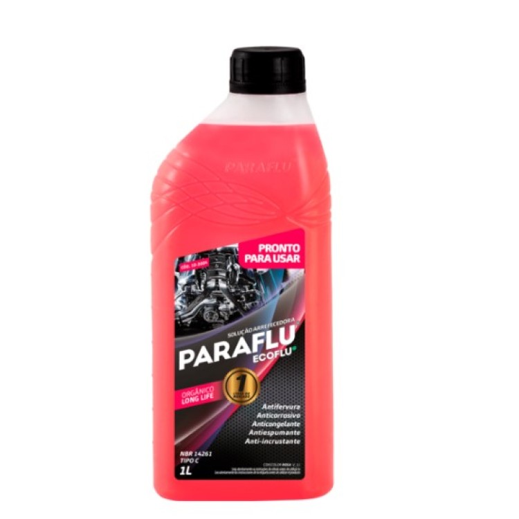Aditivo Fluído Radiador Paraflu Pronto Para Uso 1 Litro