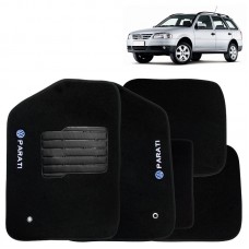 Jogo de Tapetes Parati Preto