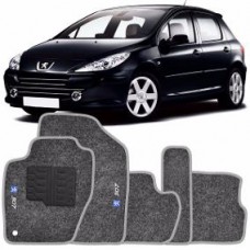 Jogo de Tapetes Peugeot 307 03/09 Grafite