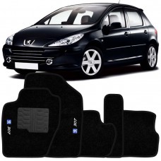 Jogo de Tapetes Peugeot 307 03/09 Preto