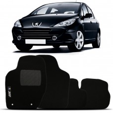 Jogo de Tapetes Peugeot 307 2010 Preto