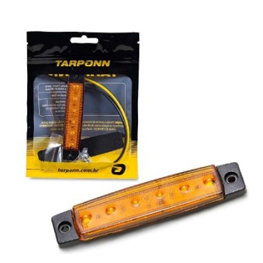 Lanterna Lateral Led 12v A 24v Bivolt 6 Leds Tarponn