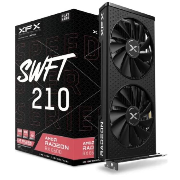 Placa de Vídeo XFX AMD Radeon RX6600