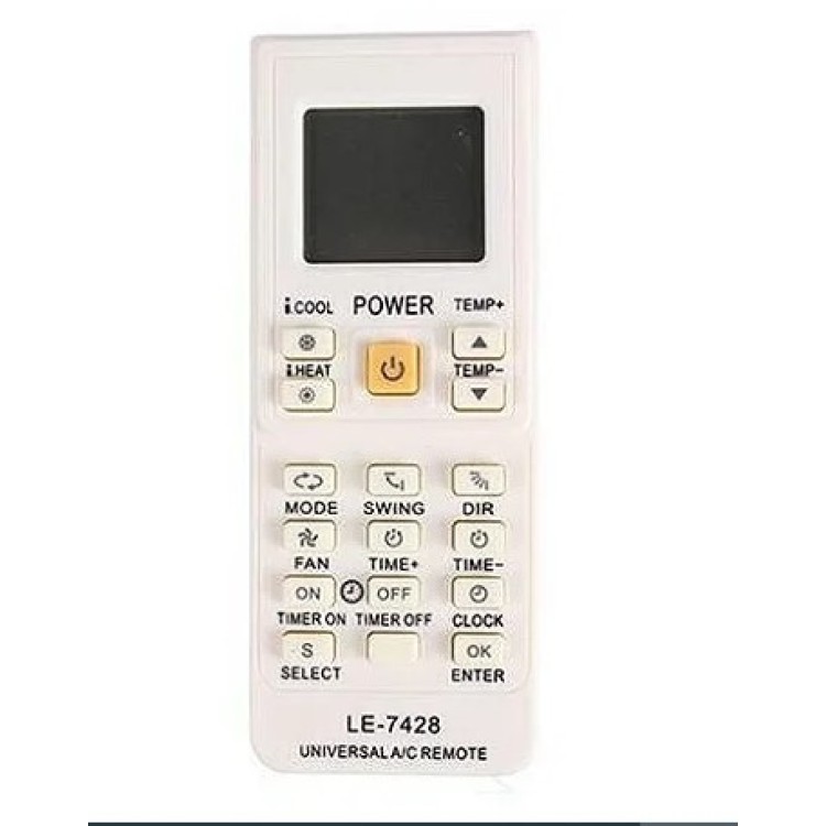 CONTROLE UNIVERSAL AR CONDICIONADO LE-7428
