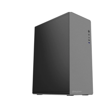 GABINETE KEYTIME PRIME NERO TONE CINZA E PRETO S/FAN KYT00047