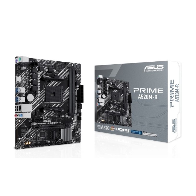 PLACA MÃE ASUS PRIME A520M-R PLACA MÃE ASUS PRIME A520M-R