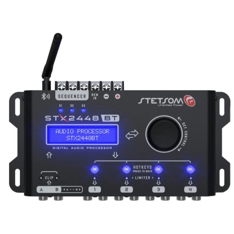 Processador De Áudio Digital Stetsom STX2448BT