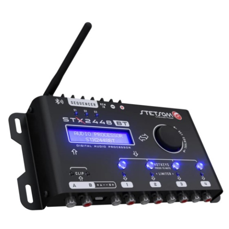 Processador De Áudio Digital Stetsom STX2448BT