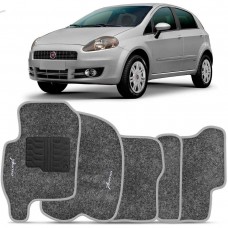 Jogo de tapetes Fiat Punto 07/12 Grafite