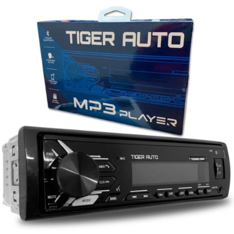 Rádio Automotivo Tiger Auto tg0403.006 - Vipertron