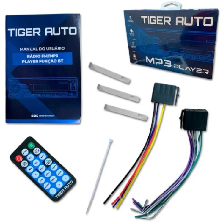 Rádio Automotivo Tiger Auto tg0403.006 - Vipertron