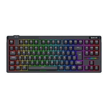 Teclado Magnetico Redragon Otiim Preto RGB K729RGB-M