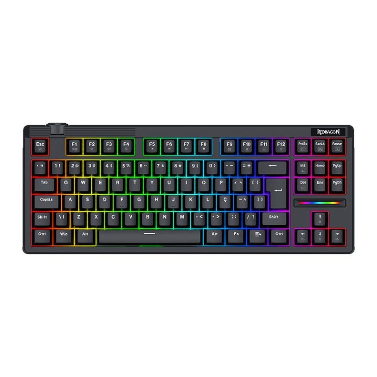 Teclado Magnetico Redragon Otiim Preto RGB K729RGB-M Teclado Magnetico Redragon Otiim Preto RGB K729RGB-M